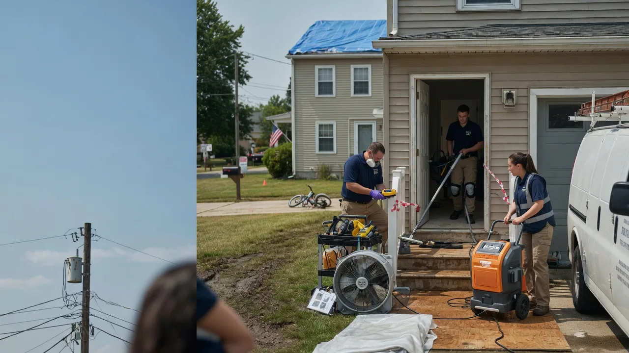 Water Damage Repair in Wentworth, SD near me